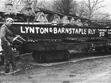 Pilton turntable returns from Romney - seen here at Landkey Yard