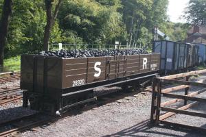 "Wagon 12" at Woody Bay, August 2009